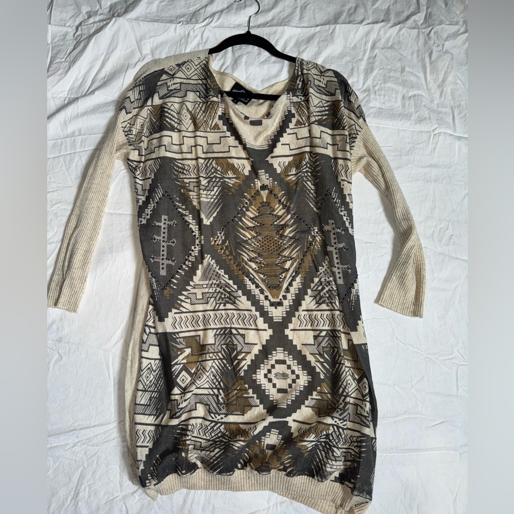 Patterned Dress/tunic top